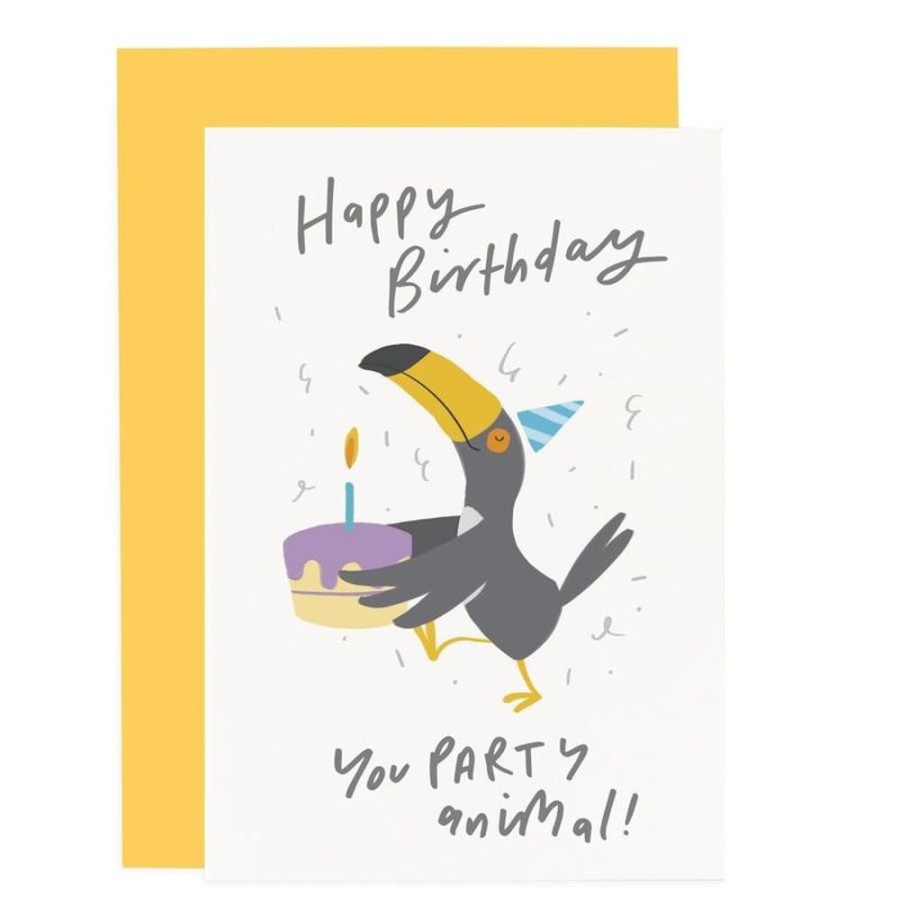 Cards Old English Company | Party Animal Birthday Card