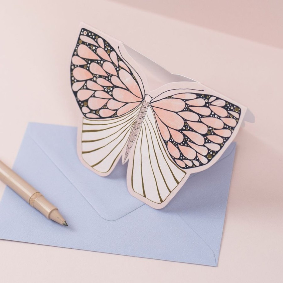 Cards Katie Housley | Pink Moth Card