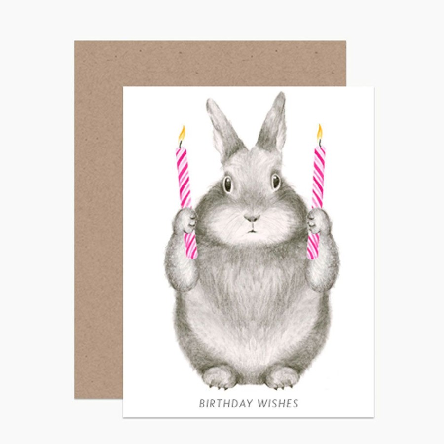 Cards Dear Hancock | Birthday Wishes Bunny Card