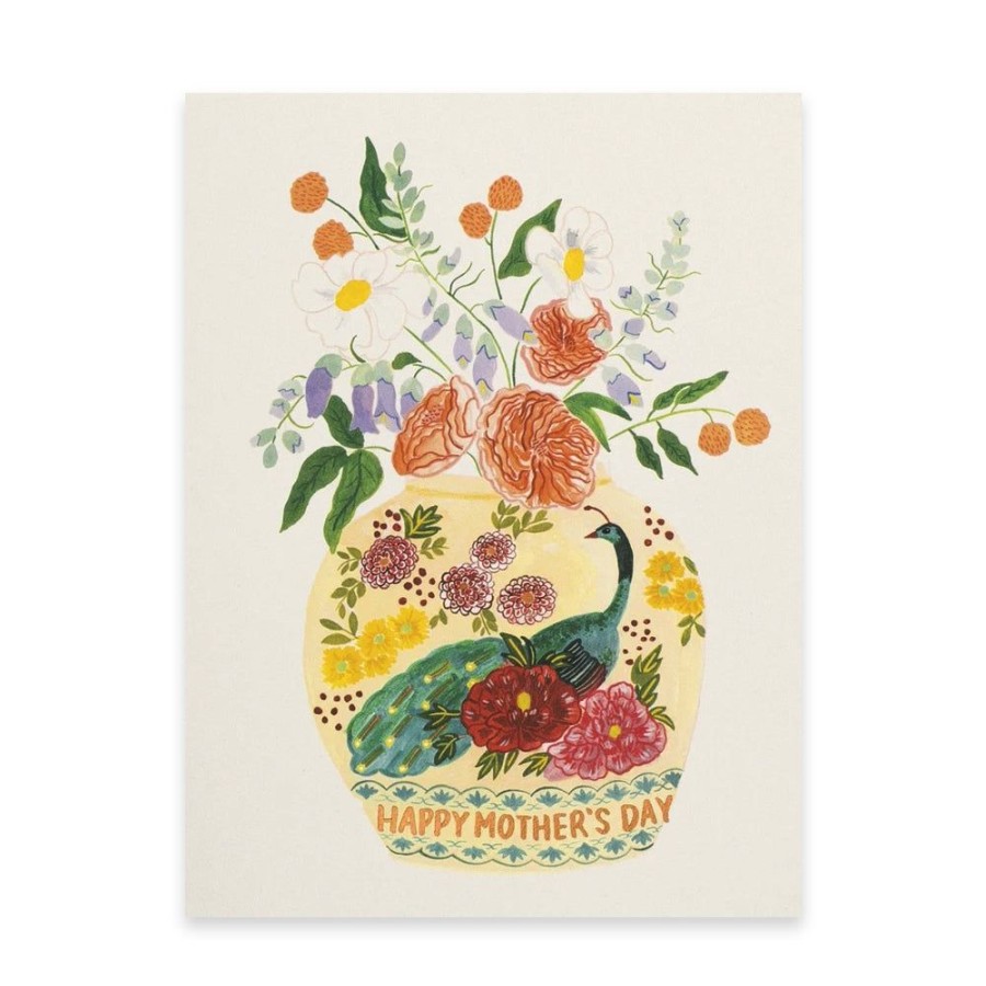 Cards Small Adventure | Happy Mother'S Day Vase Card