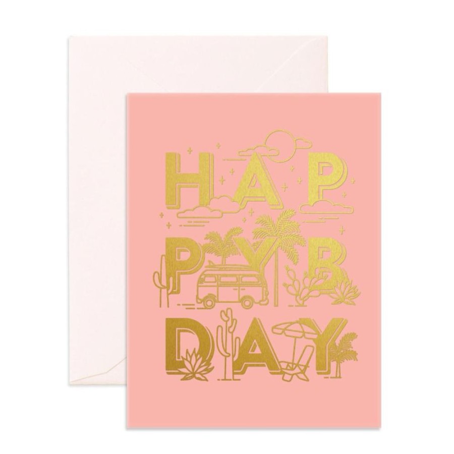 Cards Fox & Fallow | Happy Bday Birthday Card