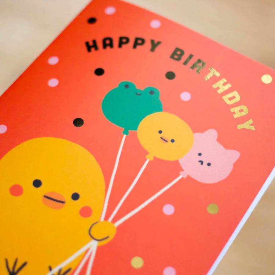 Cards Niniwanted | Balloons Happy Birthday Card