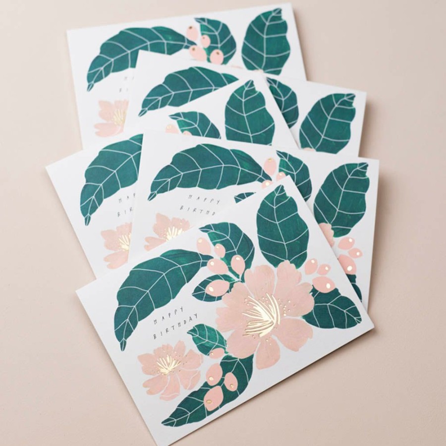 Cards Katie Housley | Happy Birthday Peony Card