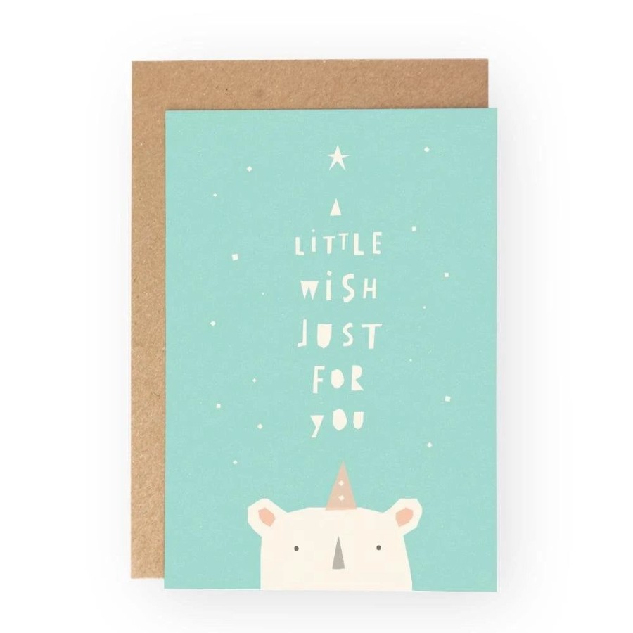 Cards Freya Art & Design | A Little Wish Birthday Card