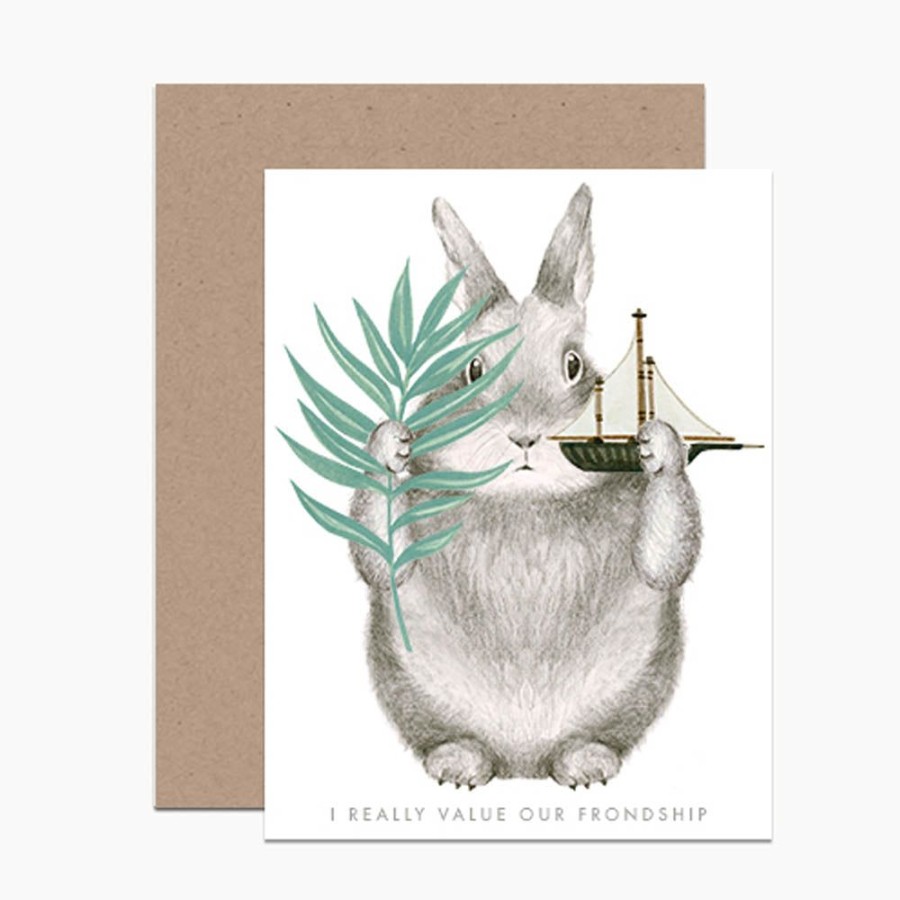 Cards Dear Hancock | Frondship Bunny Card