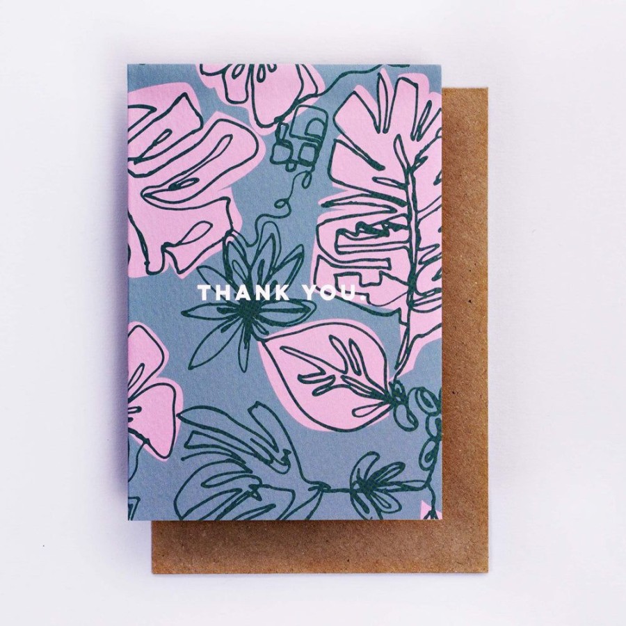 Cards The Completist | Botanic Thank You Card