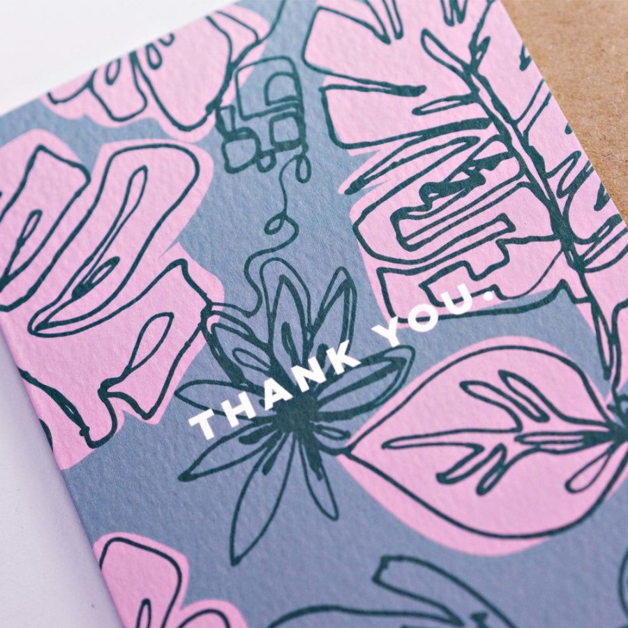 Cards The Completist | Botanic Thank You Card