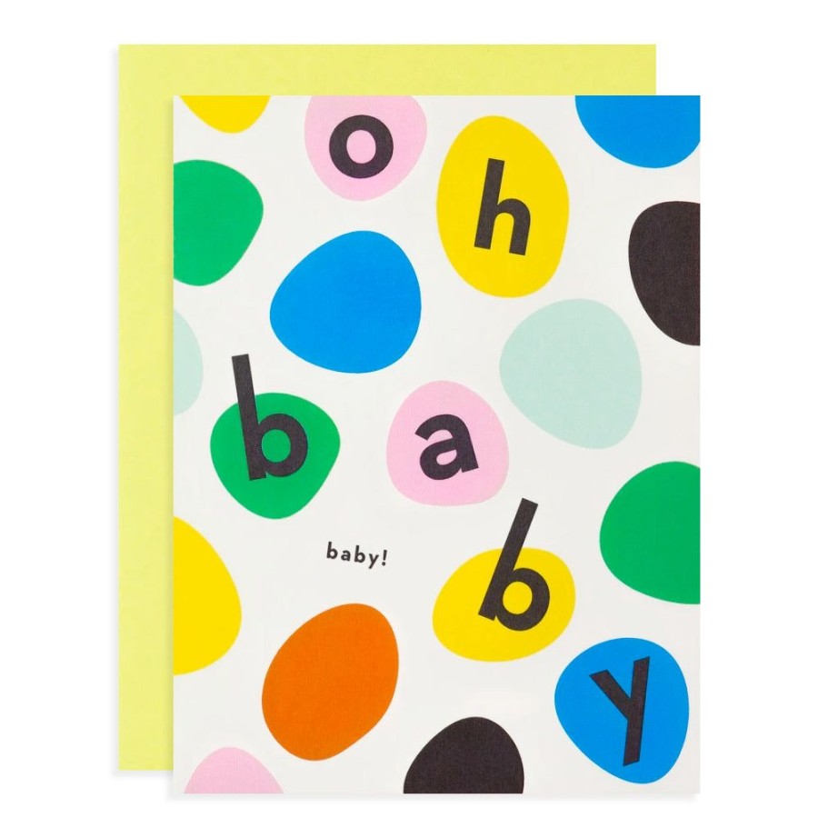 Cards My Darlin' | Oh Baby Baby! Bouncing Dots Card