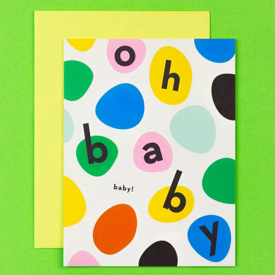 Cards My Darlin' | Oh Baby Baby! Bouncing Dots Card