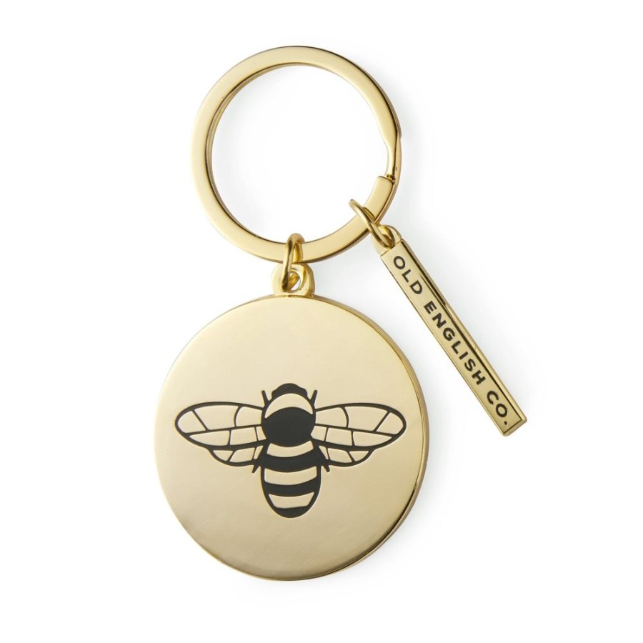 Lifestyle Old English Company | Gold Bee Keyring