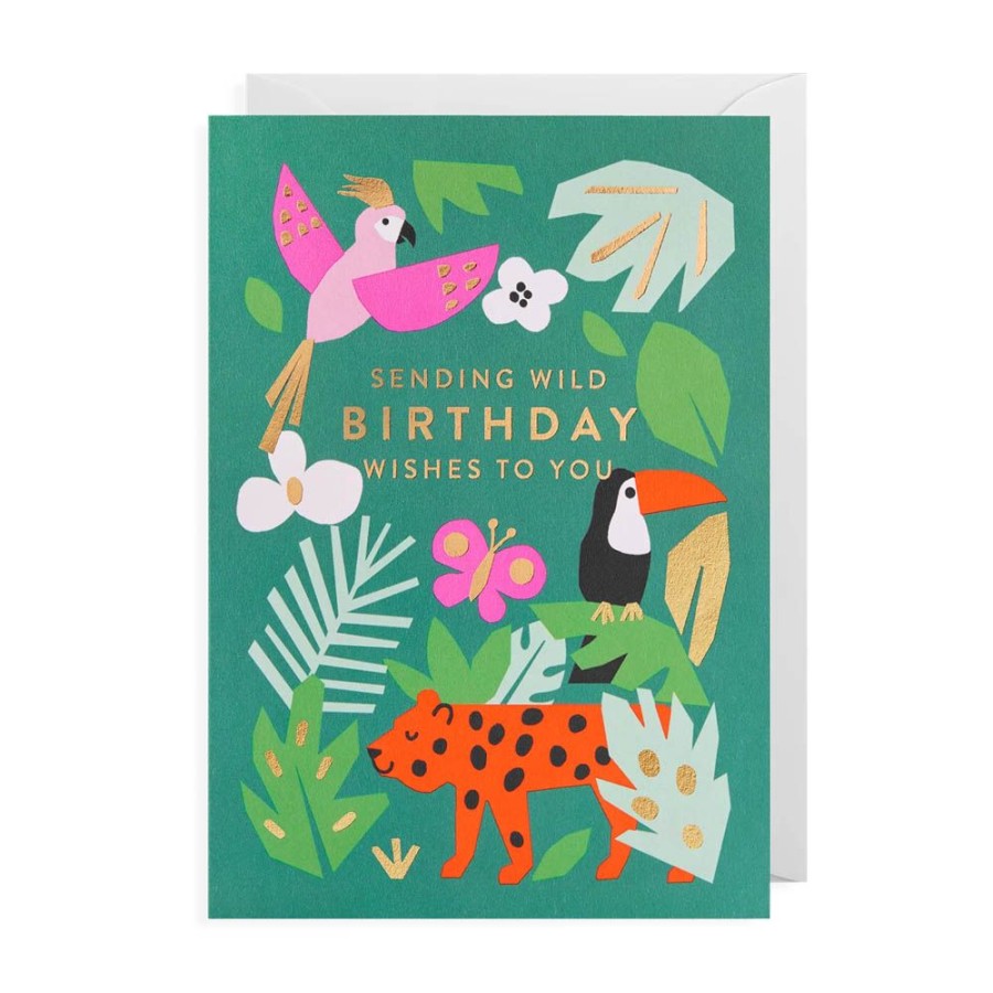 Cards Lagom Design | Wild Birthday Wishes Card