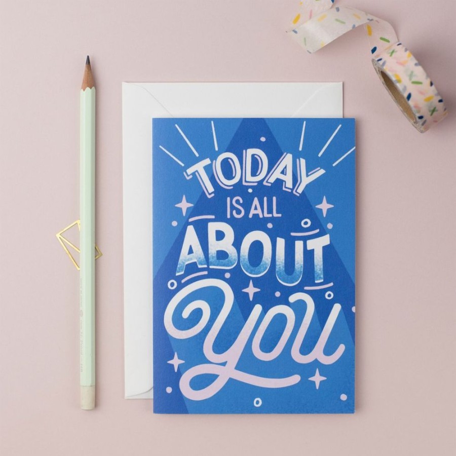 Cards Ricicle Cards | Today Is All About You Card