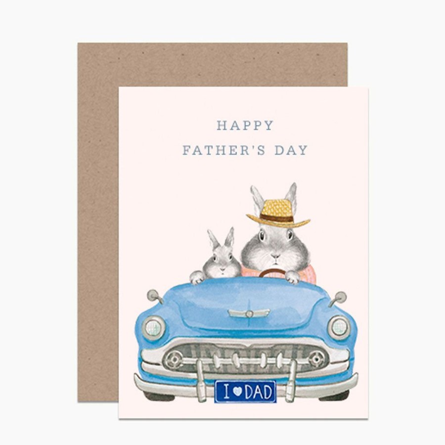 Cards Dear Hancock | Dad Bunny Convertible Card