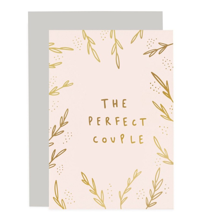 Cards Old English Company | The Perfect Couple Blush Pink Card