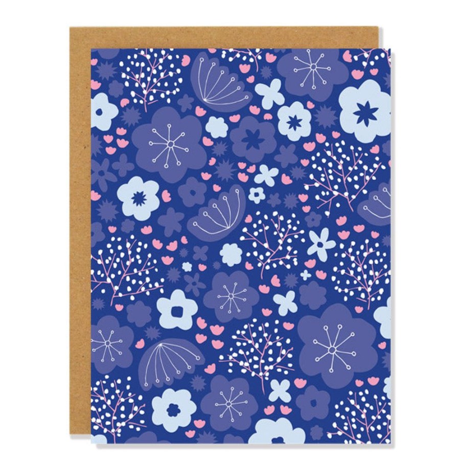 Cards Badger & Burke | Blue Garden Card