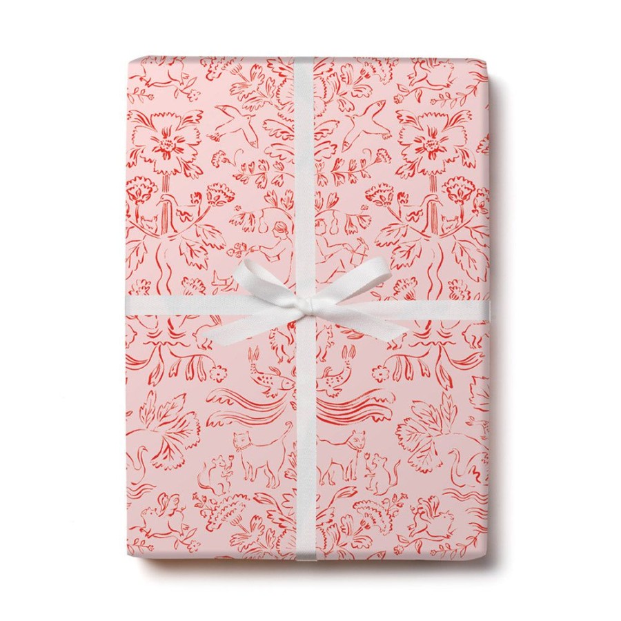 Wrap Red Cap Cards | Otomi Gift Wrap Roll * Paperljamed