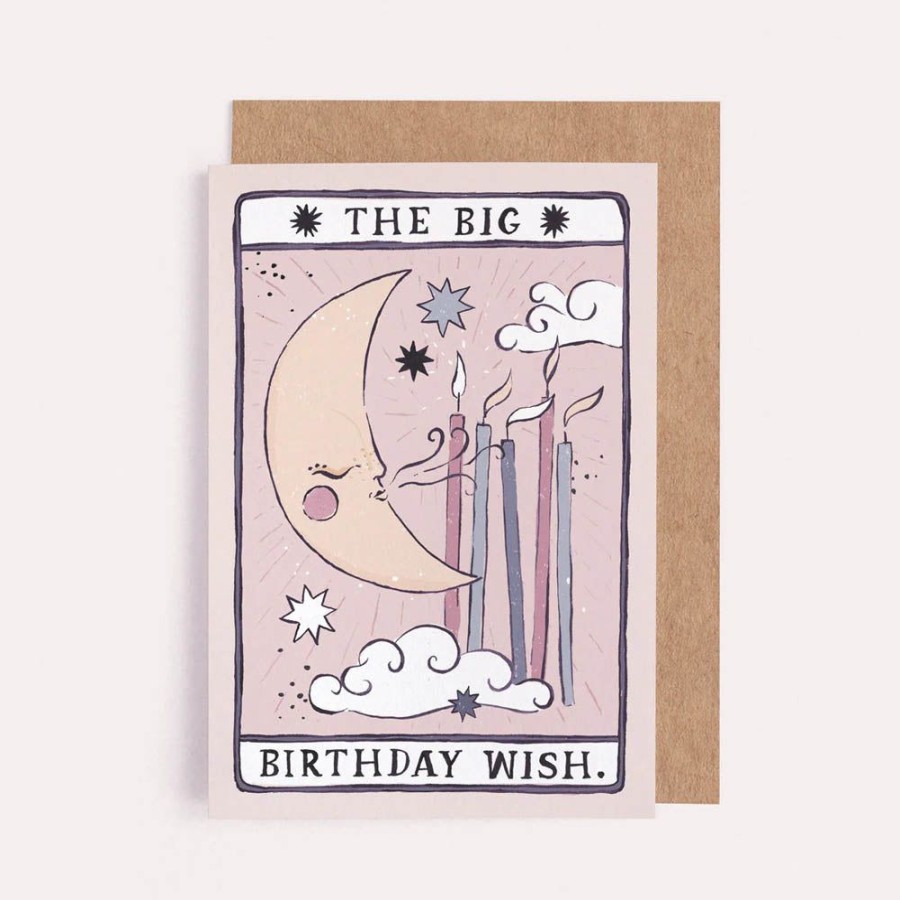 Cards Sister Paper Co. | Tarot Moon Birthday Card