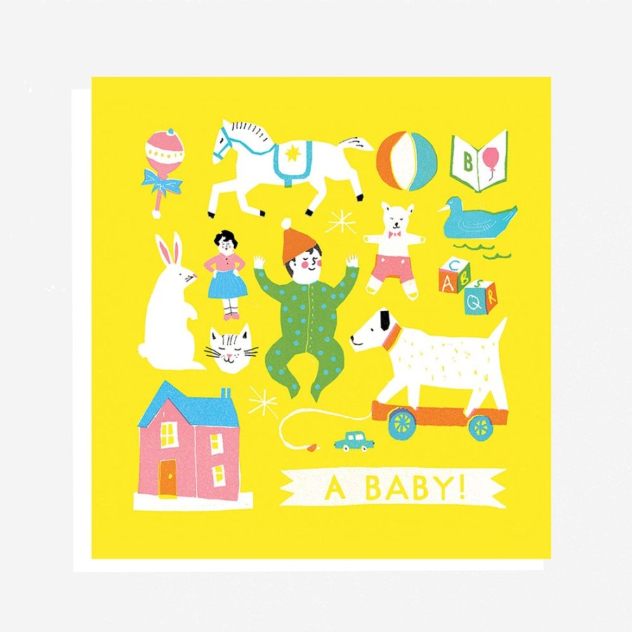 Cards The Printed Peanut | New Baby Card