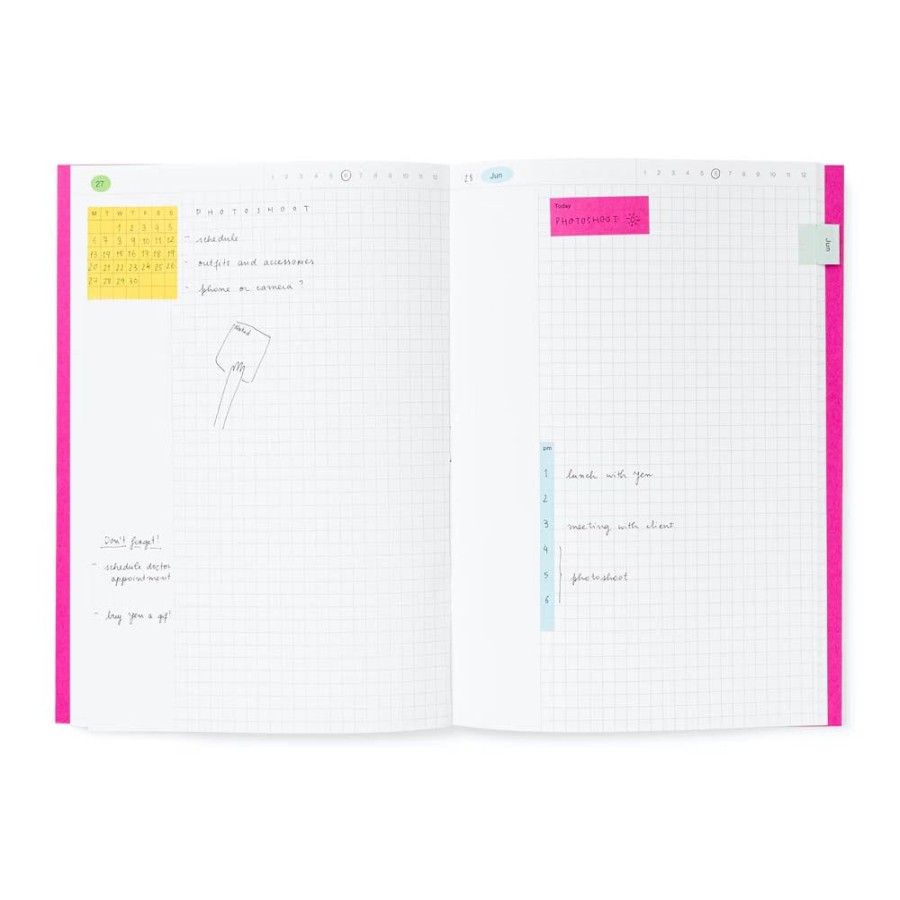 Notebooks & Planners mishmash | Undated Daily Planner