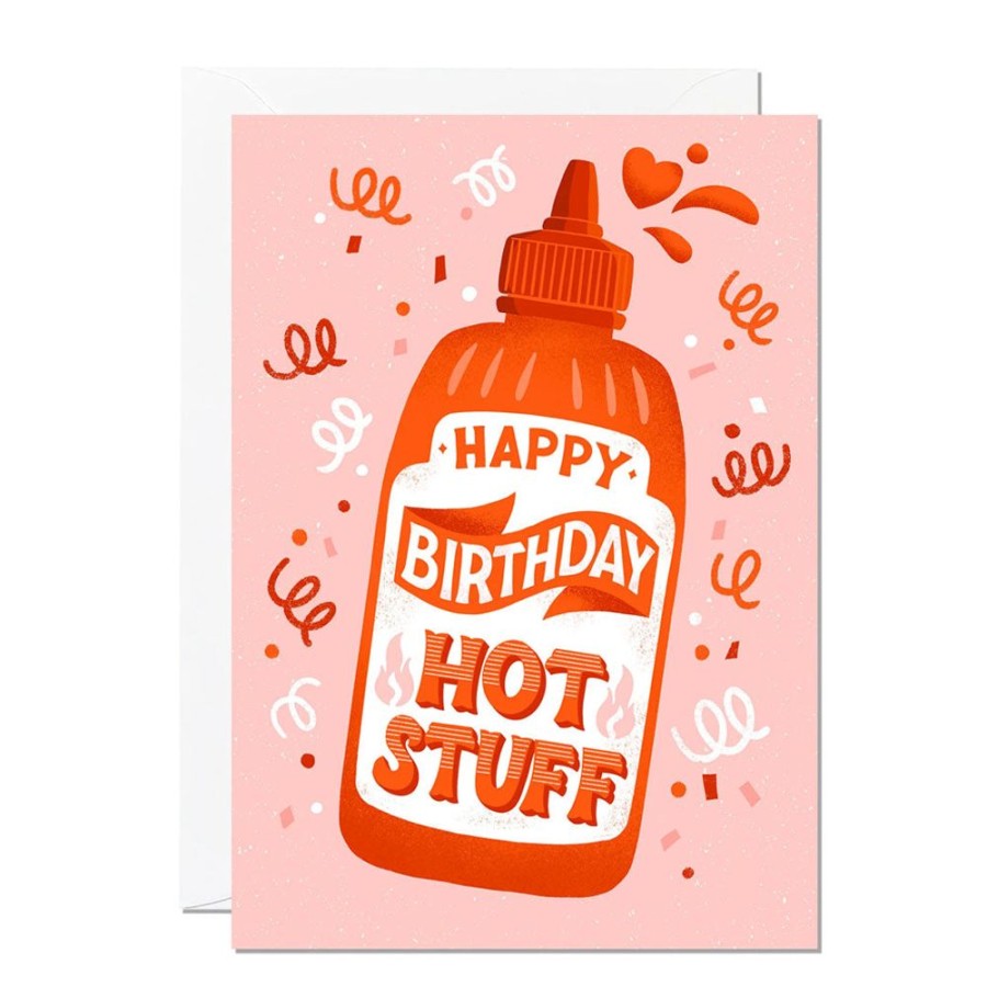 Cards Ricicle Cards | Hot Stuff Birthday Card