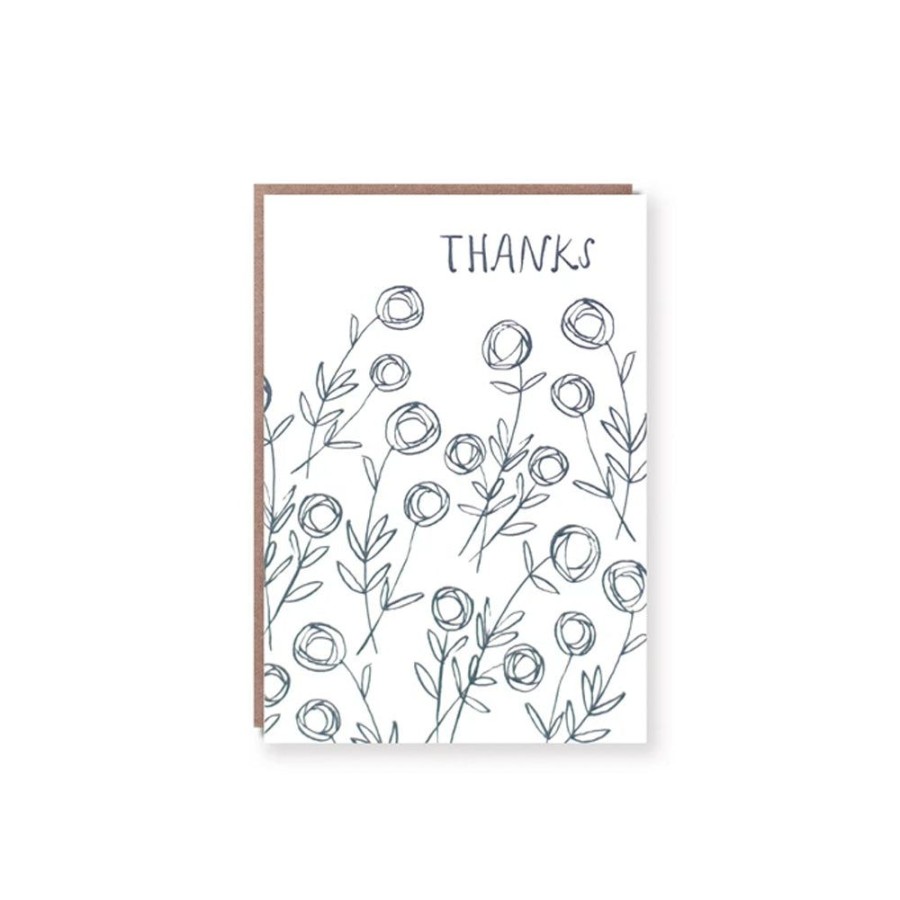 Cards Egg Press | Roses Thanks Small Card