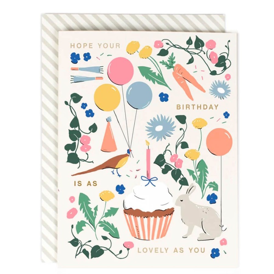 Cards Amy Heitman | Lovely As You Birthday Card