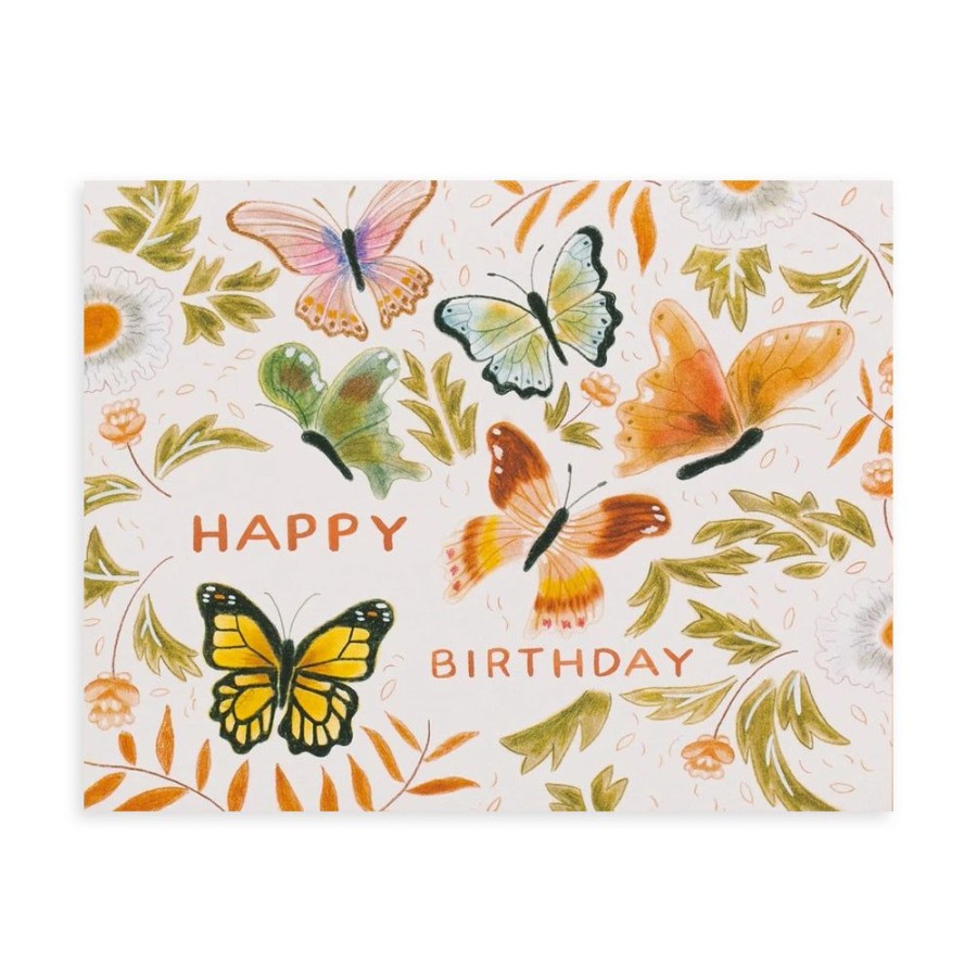 Cards Small Adventure | Butterflies Birthday Card