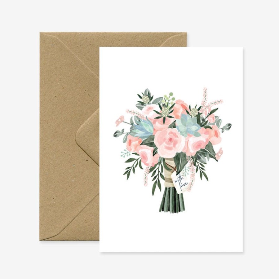 Cards All the Ways to Say | Bouquet With Love Card