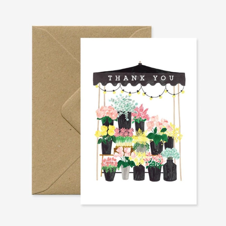 Cards All the Ways to Say | Thank You Flower Stand Card