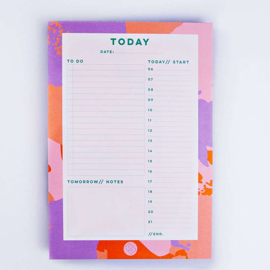 Stationery The Completist | Palette Knife Daily Planner Pad