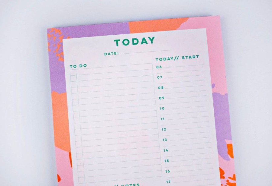 Stationery The Completist | Palette Knife Daily Planner Pad