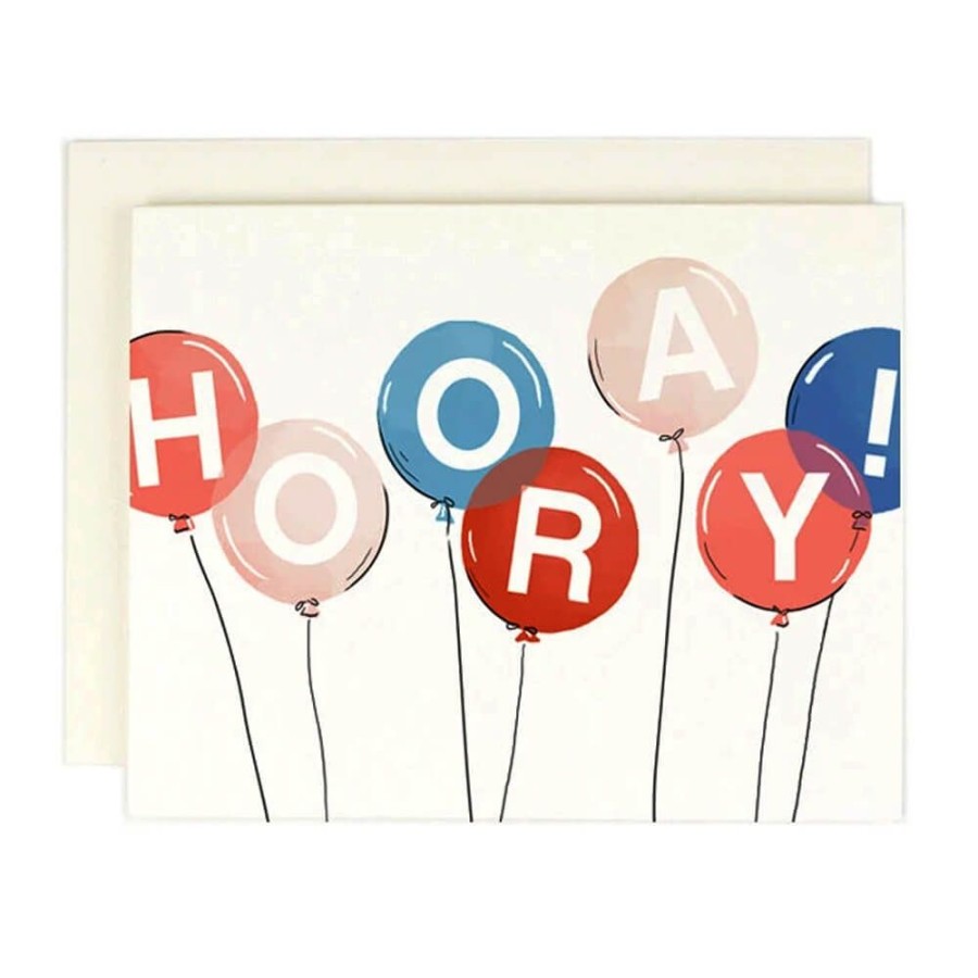 Cards Amy Heitman | Hooray Balloons Card