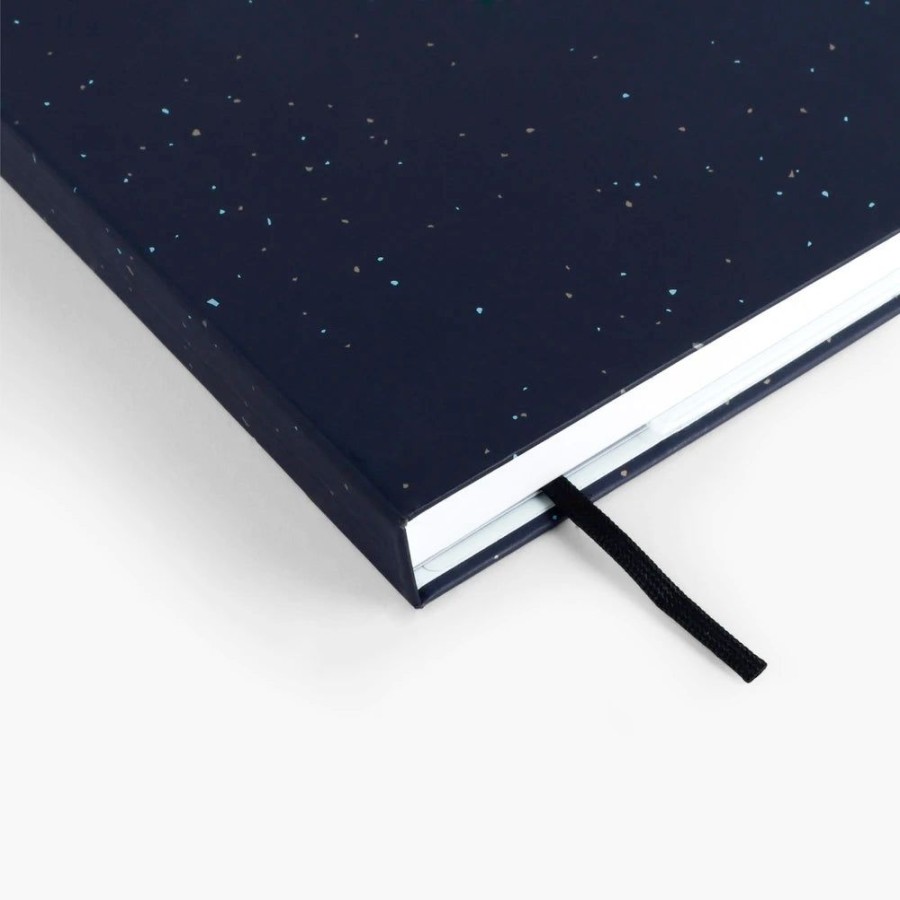 Notebooks & Planners Mossery | Galaxy Threadbound Notebook With Lined Pages